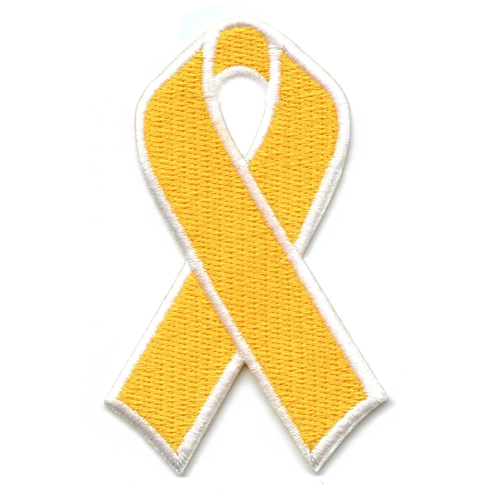 Cancer Awareness Ribbons Fully Embroidered Iron On Patches