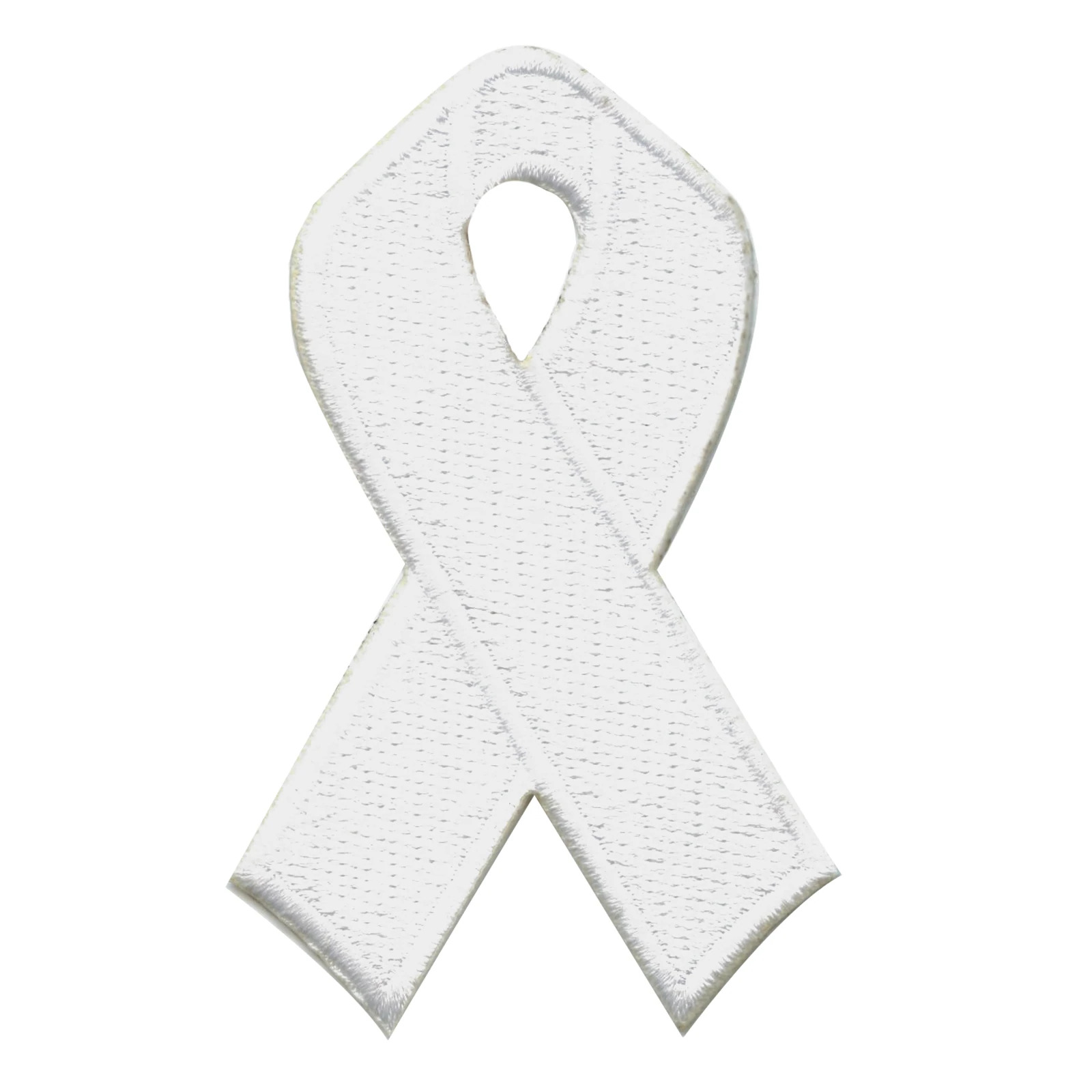 Cancer Awareness Ribbons Fully Embroidered Iron On Patches