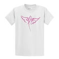 thumbnail image 1 of Cancer Awareness Short Sleeve T-shirt Ribbon Angel Wings-White-XXXL, 1 of 4