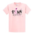 thumbnail image 1 of Cancer Awareness Short Sleeve T-shirt Spread The Hope Find A Cure-lightpink-Medium, 1 of 4