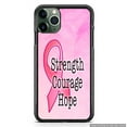 thumbnail image 1 of Cancer Awareness Support Strength Hope Slim Shockproof Hard Rubber Custom Case Cover For iPhone 13 Pro Max 12 11 X Xs, 1 of 5