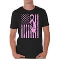 thumbnail image 1 of Cancer Awereness Shirts for Men Breast Cancer Awareness Shirts Pink Ribbon T shirts, 1 of 4