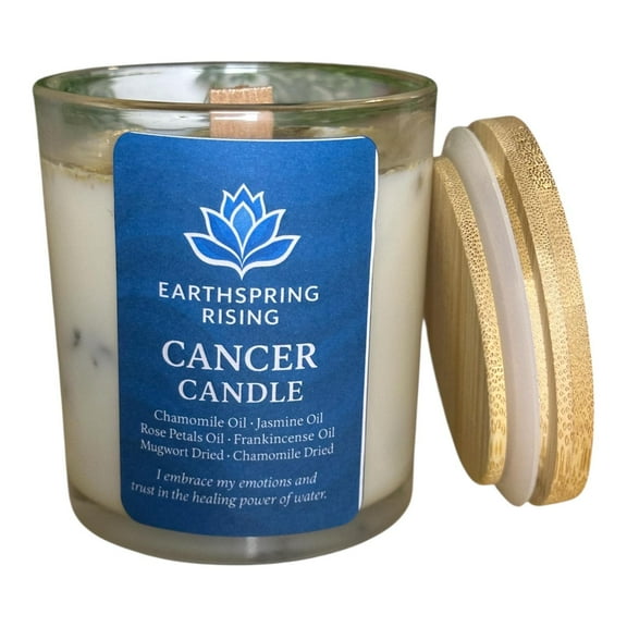 Cancer Candle - Zodiac Candle - Candle Cancer - Cancer Gift Candle - Emotional Healing Candle - Soy Candle - Handmade Candle - Gift Candles