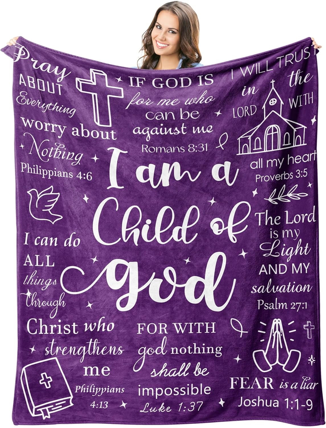 Cancer Care Gifts for Women Blanket, Breast Cancer Gifts for Woman, Chemotherapy Must Haves for Women, Cancer Comfort Gifts Chemo Patients Throw Blankets