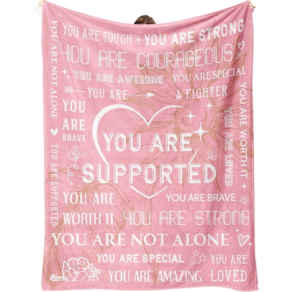 Cancer Care Gifts for Women, Men, Thinking of You Get Well Blanket ...