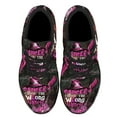 thumbnail image 1 of Cancer Chose The Wrong Witch Shoes Women's Fashion Sneakers Tennis Running Shoes for Men Women Black Size 5, 1 of 7