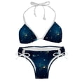 thumbnail image 1 of Cancer Constellation Adjustable Strap Detachable Sponge Bikini Set - Two-Pack, for Beach and Pool Parties, 1 of 6
