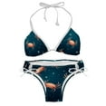 thumbnail image 1 of Cancer Constellation Detachable Sponge Adjustable Strap Bikini Set Swim Wear 2-Pack Beach Swimsuit, 1 of 6
