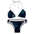 thumbnail image 1 of Cancer Constellation Detachable Sponge Adjustable Strap Bikini Set Two-Pack - Ideal for Beach, Pool, Vacation, 1 of 6