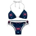thumbnail image 1 of Cancer Constellation Detachable Sponge, Adjustable Strap, Bikini Set Two-Pack Swim Suit – Beach, Pool, Vacation, 1 of 6