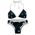 thumbnail image 1 of Cancer Constellation Detachable Sponge Adjustable Strap Bikini Set Two-Pack Swim Suits for WomenToolStrip with applicable scenes, 1 of 6