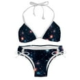 thumbnail image 1 of Cancer Constellation Detachable Sponge Adjustable Strap Swimsuit Set - 2 Pack for Beach & Pool Parties, 1 of 6