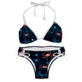thumbnail image 1 of Cancer Constellation Stylish Swim Suits Bikini Set: Detachable Sponge, Adjustable Strap, Two-Pack - Ideal for Beach and Pool %{scenes, 1 of 6