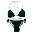 thumbnail image 1 of Cancer Constellation Swim Wear Bikini Set with Detachable Sponge & Adjustable Strap, Two-Pack for Versatile Swimming Suit Styles, 1 of 6