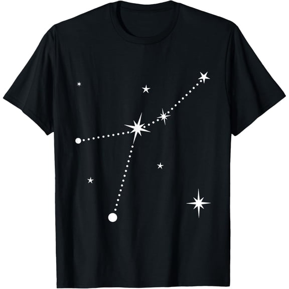 Cancer Constellation Zodiac T-Shirt men and women can wear, black, white, gifts.