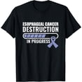 thumbnail image 1 of Cancer Destruction In Progress Fighter Esophageal Cancer T-Shirt, 1 of 3