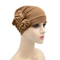 thumbnail image 1 of Cancer Head Hat Cap Ethnic Bohemian Tied Braid Hair Cover Wrap Turban Headwear Hat Man Instant Effect Flexible Headbands for Women's Hair Mens Headbands for Exercise Wavy Metal Headband Bohemian, 1 of 6