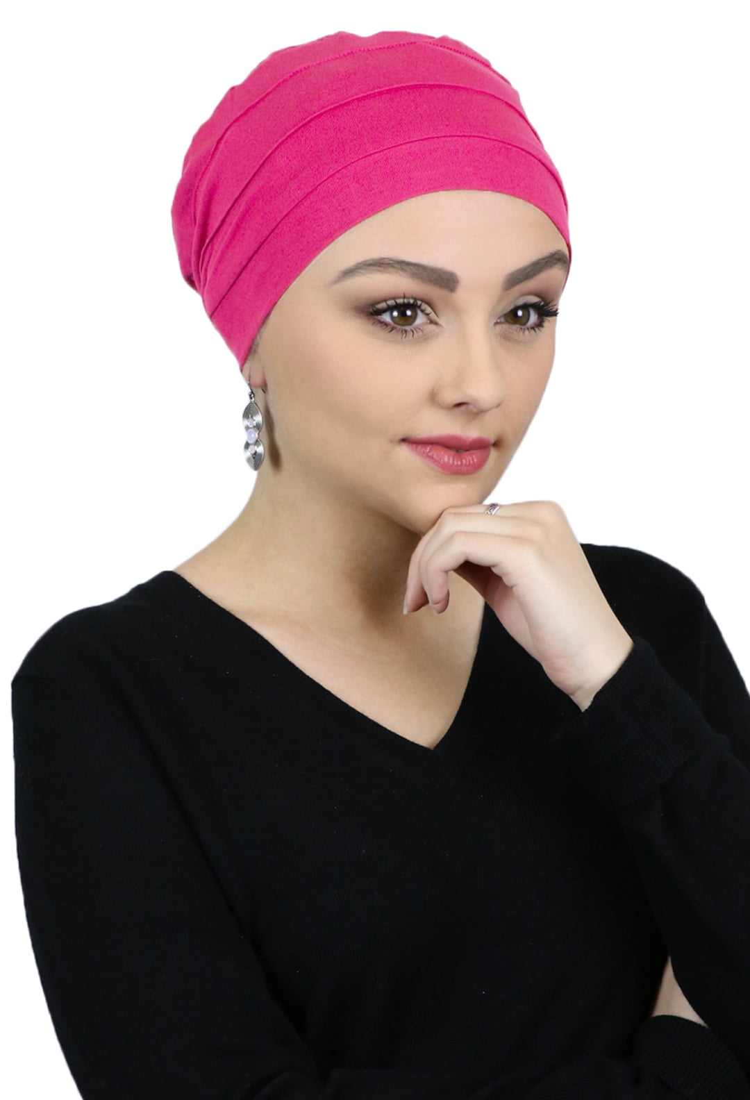 Cancer Headwear For Women Bamboo Beanie Chemo Hats Sleep Cap Head