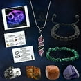 thumbnail image 1 of Cancer Healing Crystal Set, Zodiac Birthstone Premium Kit for Gift, 1 of 5