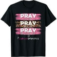 thumbnail image 1 of Cancer Pray For Cancer Awareness T-Shirt, 1 of 4
