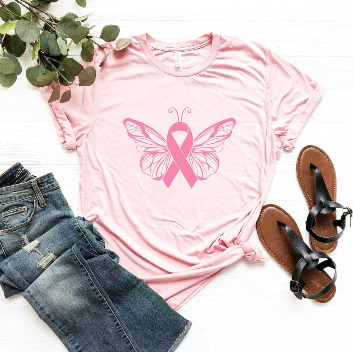Cancer Ribbon Wonder Shirt, Cancer Ribbon Tee, Cancer Survivor T-Shirt ...
