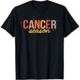 thumbnail image 1 of Cancer Season Zodiac Horoscope Astrology June July Birthday T-Shirt men and women can wear, black, white, gifts., 1 of 4