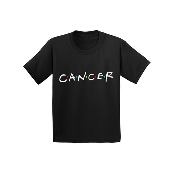 Cancer Shirt for Girls Boys - Toddler Zodiac Sign - Birthday Gifts 2T 3T 4T 5T 6T