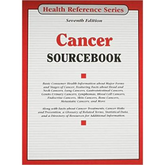 Pre-Owned Cancer Sourcebook 9780780813557