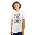 thumbnail image 1 of Cancer Sucks Breast Awareness Quote Women's Graphic T Shirt Tees Brisco Brands X, 1 of 6