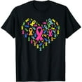 thumbnail image 1 of Cancer Sucks in Every Color Cancer Ribbon Colors T-Shirt, 1 of 4