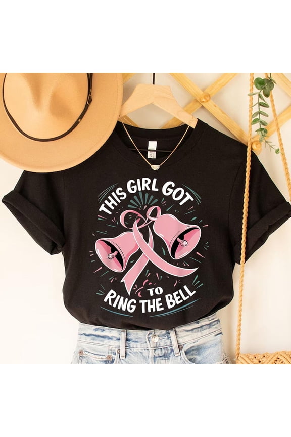 Cancer Survivor Bell Ringer Shirt: Remission Celebration Tee TSHIRT All Size S-5XL