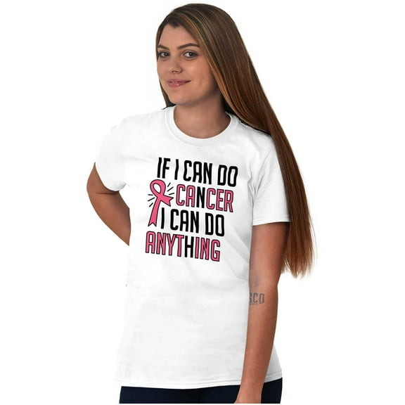 Cancer Survivor I Can Do Anything BCA Women's Graphic T Shirt Tees Brisco Brands S
