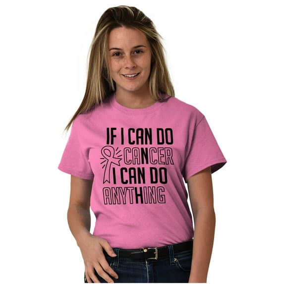Cancer Survivor I Can Do Anything BCA Women's Graphic T Shirt Tees Brisco Brands X