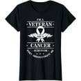 thumbnail image 1 of Cancer Survivor Veteran Chemotherapy Warrior T-Shirt, 1 of 3