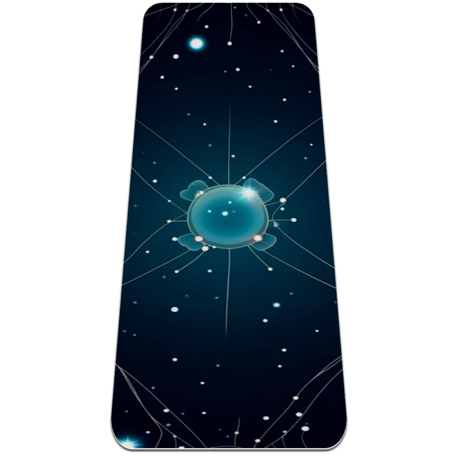 Cancer TPE Yoga Mat for Practice Thick Exercise Mat for Home Workouts