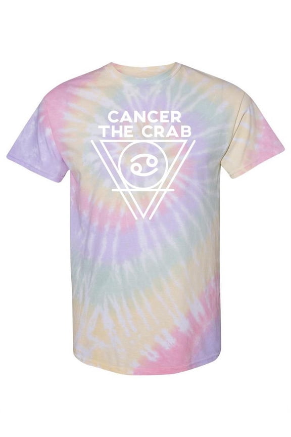 Cancer The Crab Tie-Dye Spiral Women -Smartprints Designs, Female Small