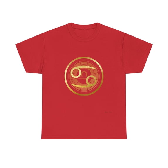 Cancer Zodiac 69 Unisex Heavy Cotton Tee