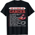 thumbnail image 1 of Cancer Zodiac Birthday Gift Top 10 Rules Of Cancer Funny T-Shirt, 1 of 4