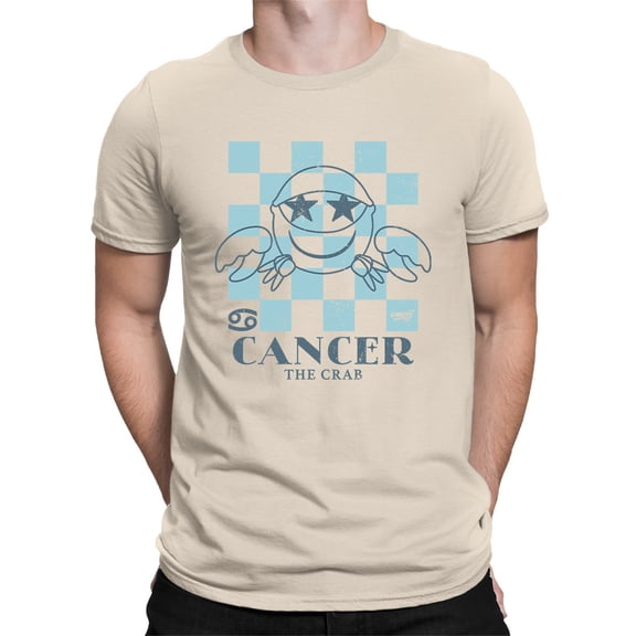 Cancer Zodiac - Emoji Crab Graphic Men's T-shirt