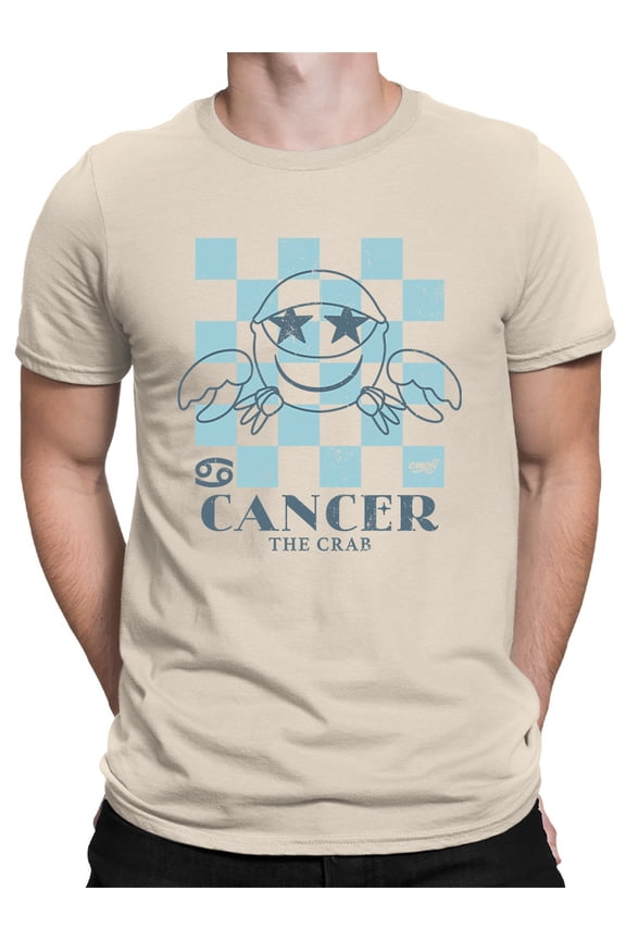 Cancer Zodiac - Emoji Crab Graphic Men's T-shirt