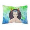 thumbnail image 1 of Cancer Zodiac Sign Canvas Fabric Decorative Pillow, 1 of 3