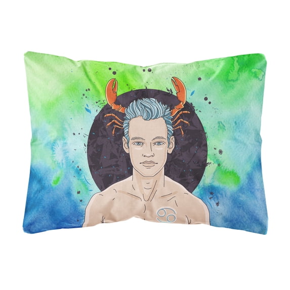 Cancer Zodiac Sign Canvas Fabric Decorative Pillow