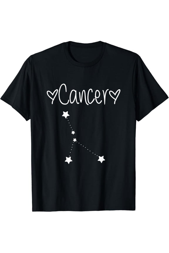 Cancer Zodiac Sign Horoscope Astrology June July Birthday T-Shirt mens t shirt，black，women，funny，misfits，men，journey