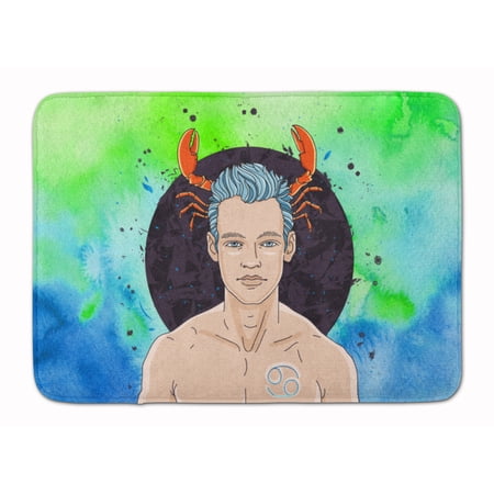 Cancer Zodiac Sign Machine Washable Memory Foam Mat