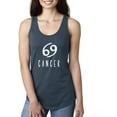 thumbnail image 1 of Cancer Zodiac Sign Racerback Tank, 1 of 1