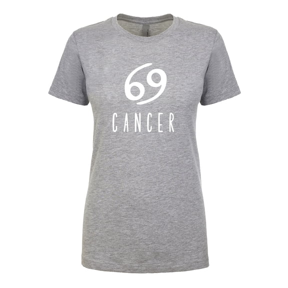 Cancer Zodiac Sign Womens crewneck tee