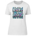 thumbnail image 1 of Cancun Colorful Tropical Summer T-Shirt Women -Image by Shutterstock, Female Small, 1 of 2