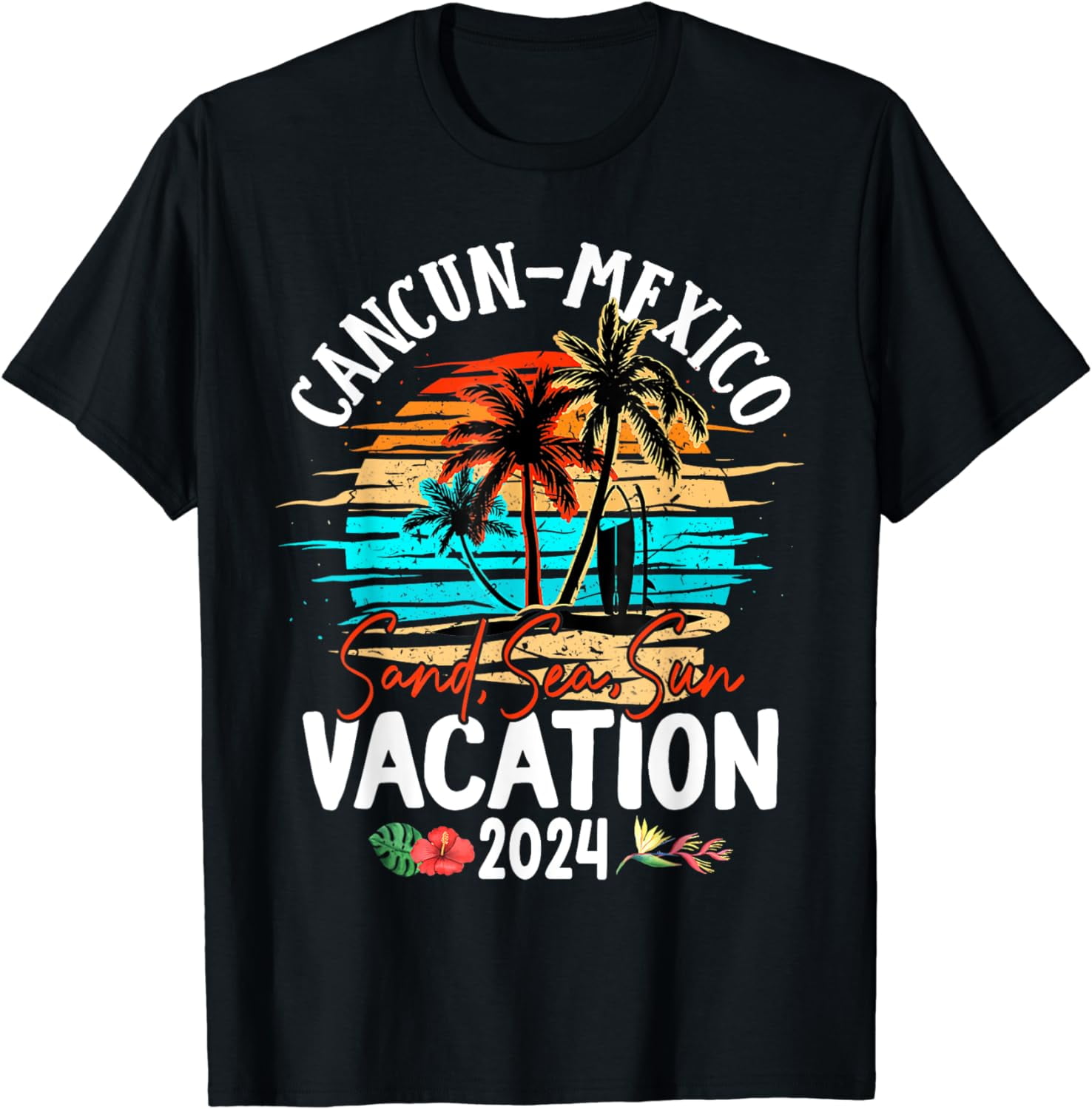 Cancun Mexico 2024 Family Friends Group Vacation Matching TShirt
