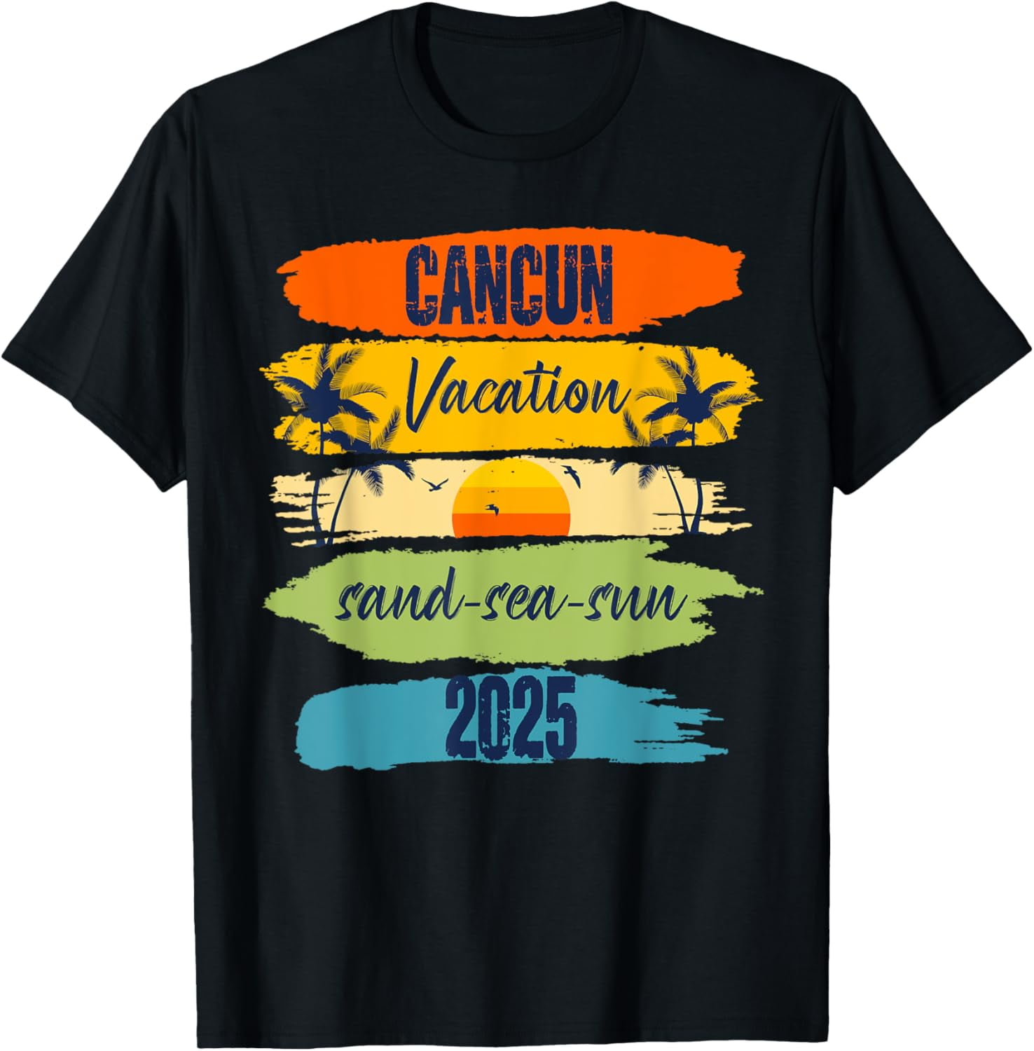 Cancun Mexico 2025 Summer Vacation Matching Family Group TShirt