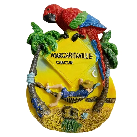 Cancun Mexico 3D Fridge Magnet Souvenir Gift,Resin Handmade Cancun Refrigerator Magnet Home Decoration Collection